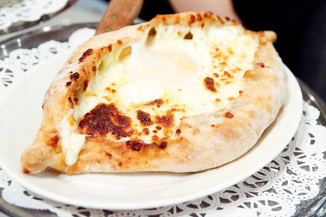 Khachapuri. Photo by Robyn Lee/Flickr