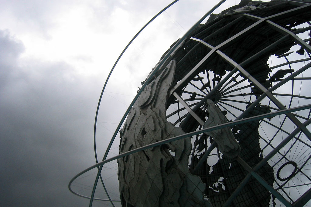 Wally Gobetz, “Unisphere,” Corona Park, Flushing Meadows, New York, June 4, 2006