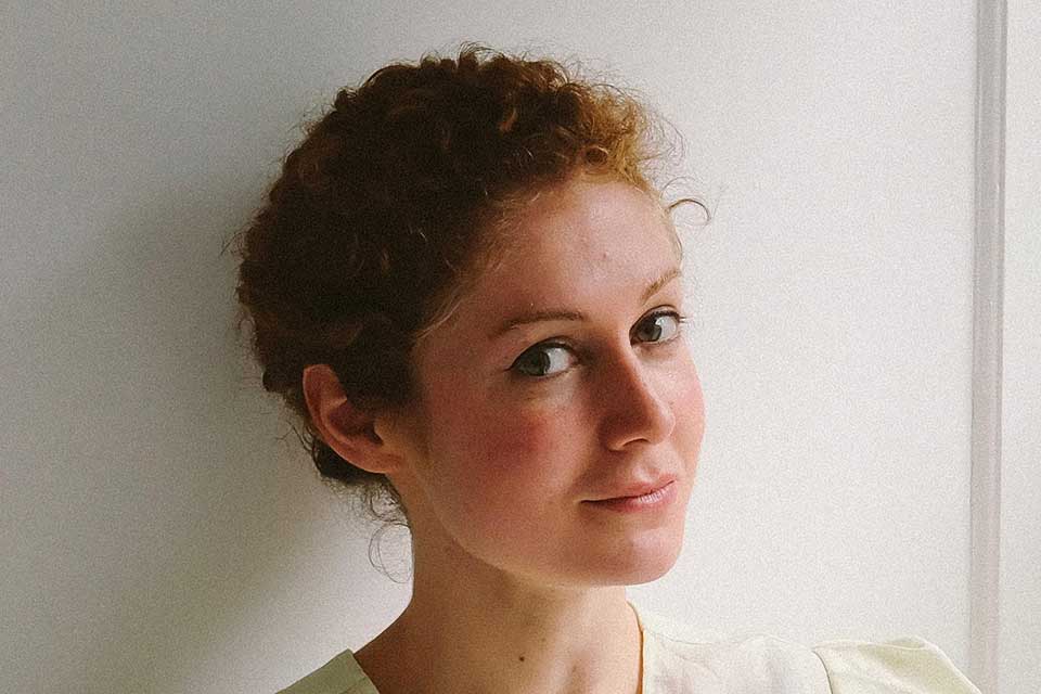 A photograph of translator Yasmine Seale