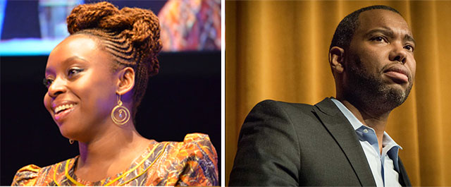 Chimamanda Ngozi Adichie and Ta-Nehisi Coates