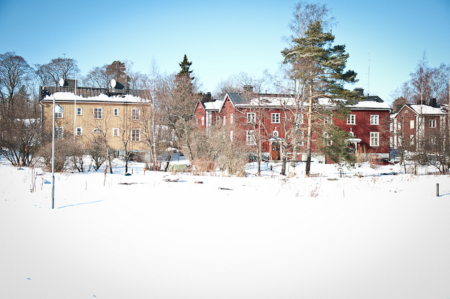 Helsinki in winter