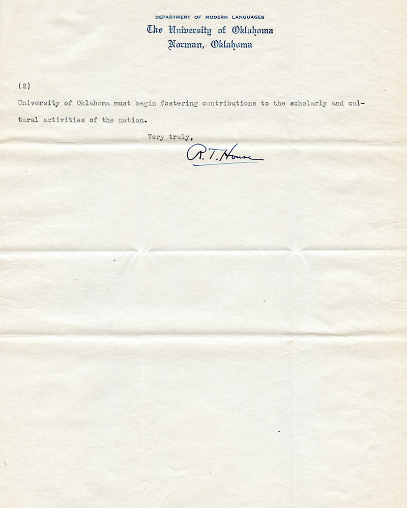 WLT Founding Letter