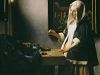 Johannes Vermeer, Woman Holding a Balance, ca. 1664, oil on canvas