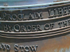 A detail from a photograph of the Liberty Bell. Incomplete text reads: Proclaim Liberty. By Order of the. . .