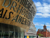 A photograph of The Wales Millennium Centre 