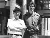 Frederik L. Schodt with manga legend Osamu Tezuka in 1981