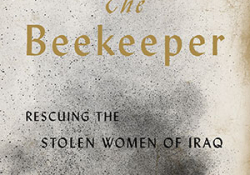 The cover to The Beekeeper: Rescuing the Stolen Women of Iraq by Dunya Mikhail