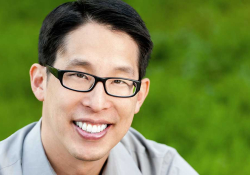 A photograph of Gene Luen Yang