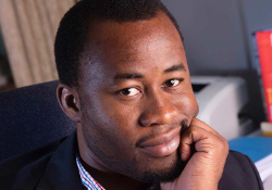 A photograph of Chigozie Obioma