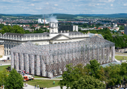 The Parthenon of Books behind the Museum Fridericianum