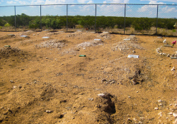 Grave at the US/Mexico border taken at a cemetery near Anthony, New Mexico, July 19, 2015 / Photo by Lanie Elizabeth