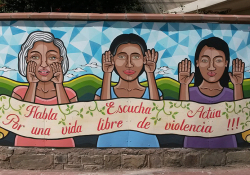 Mural in Cochabamba, Bolivia / Photo by proyecto mARTadero