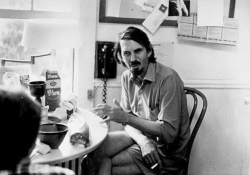 Robert Creeley (1972) / Photo by Elsa Dorfman