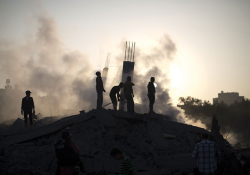 Gaza City. Photo: Getty / AFP photo / Mahmud Hams