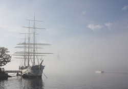 Skeppsholmen Island in central Stockholm, home of Moderna Museet where the Stockholm Literature festival takes place.